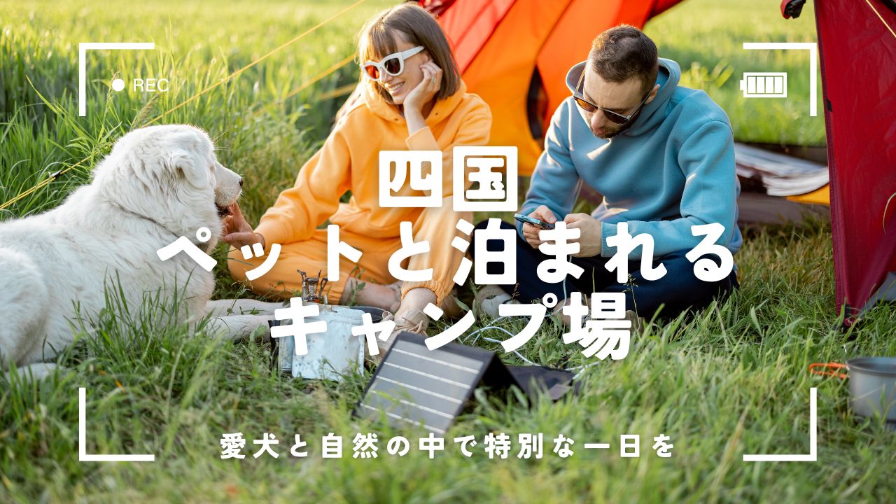四国でペットと泊まれるキャンプ場10選｜海・山・島の絶景と快適施設を厳選紹介