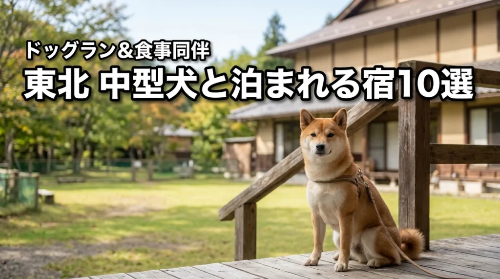 東北で中型犬と泊まれる宿おすすめ10選！ドッグランや食事同伴OKの人気施設を紹介